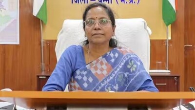पन्ना कलेक्टर उषा परमार.