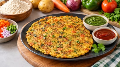 गेहूं के आटे से 5 मिनट में बनाएं झटपट नाश्ता (Image-AI generated)