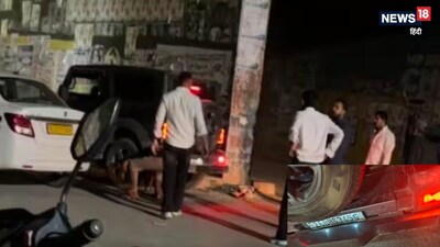 जयपुर में ओवरटेक के दौरान साइड नहीं मिलने का विवाद ब्लैक थार सवार युवकों के दबंगई का वीडियो वायरल