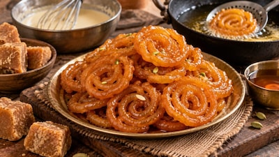 गुड़ की जलेबी (इमेज AI)