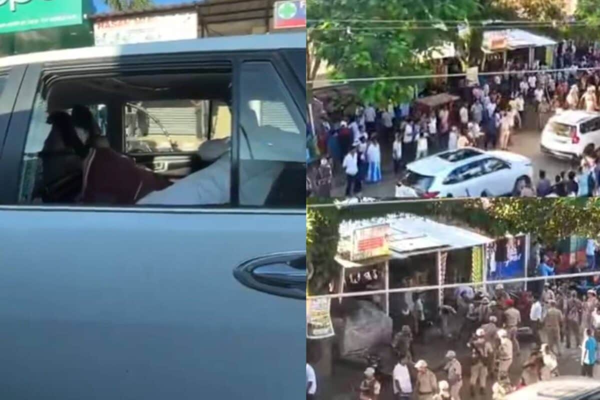 नगांव लोकसभा उपचुनाव प्रचार में भिड़ गए कांग्रेस-BJP कार्यकर्ता खूब चले पत्थर CRPF को भांजनी पड़ी लाठियां