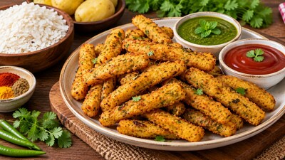 पोहा और आलू से बनाएं कुरकुरा स्नैक (इमेज AI)