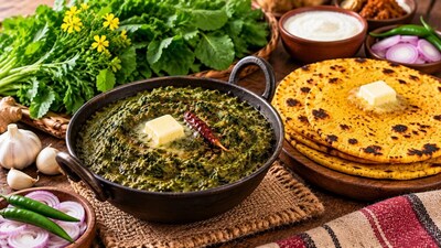 सरसों का साग कैसे बनाएं (इमेज AI)