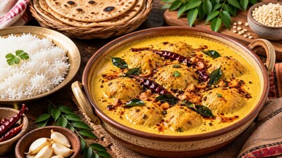 राजस्थानी कढ़ी रेसिपी (इमेज AI)