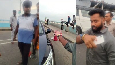 गोपाल मंडल के बेटे आशीष मंडल का नया विवाद, विक्रमशिला सेतु पर पुलिसकर्मी से भिड़ंत का दावा