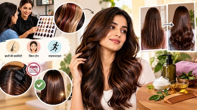 पहली बार Hair Color? इन 5 गलतियों से बचें (Image-AI generated)