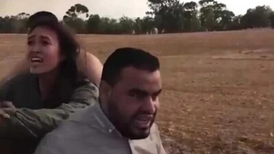 7 अक्टूबर के हमले के दौरान किडनैपिंग में शामिल साहेर निदाल सकर. (Credit-X/IDF)