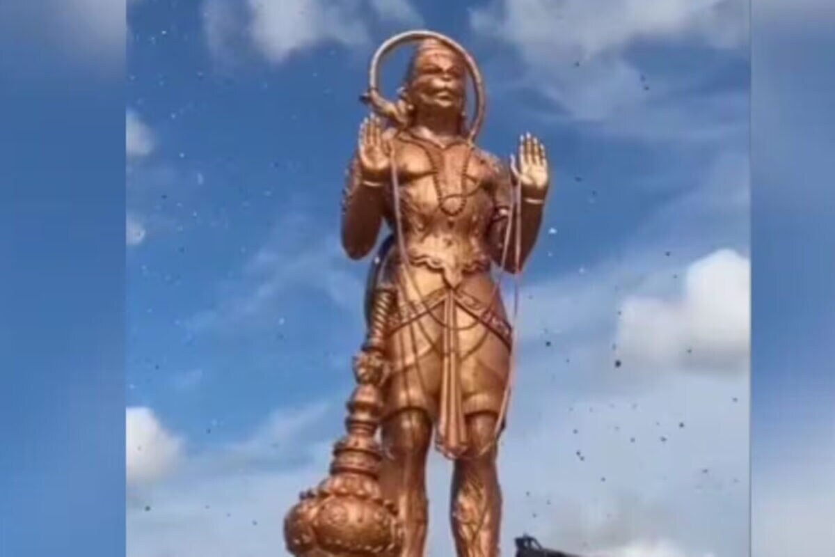 अमेरिका में चुनाव से पहले हिंदू निशाने पर, टेक्सास में 90 फीट की हनुमान मूर्ति पर बवाल, क्या है