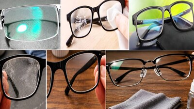 How to Remove Eyeglasses Scratches At Home : धूप से बचने या नजर कमजोर होने पर चश्मा हम सभी लगाते हैं. चश्मा रोजमर्रा की जिंदगी का अहम हिस्सा है. फैशन का भी सिंबल है. कोई इसे मजबूरी में पहनता है, तो कोई स्टाइलिश दिखने के लिए चश्मा पहनते हैं. चश्मा गंदा हो जाने पर लोग अक्सर रूमाल से, साफ कपड़े से उसका शीशा साफ कर लेते हैं. इससे शीशे पर कुछ दिनों बाद स्कैच नजर आने लगते हैं. सच यह है कि ज्यादातार लोग चश्मा जरूर लगाते हैं लेकिन इसे साफ कैसे करना है, यह नहीं जानते. आइये जानते हैं कि चश्मा साफ करने का सुरक्षित तरीका क्या है? चश्मे में अगर स्क्रैच आ गए हैं तो उन्हें साफ करें, क्या टूथपेस्ट से चश्मे के स्क्रैच हट जाते हैं, आइये जानते हैं इन सभी सवालों के जवाब......