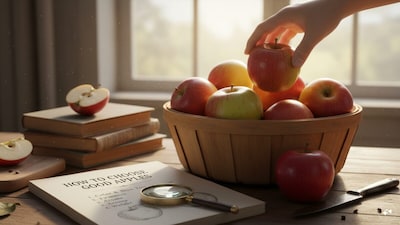 Sweet or Bland? 5 Easy Tips to Choose the Perfect Apple Every Time.