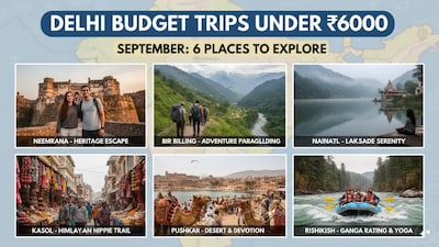 Escape Delhi: 5 Budget-Friendly September Getaways Under ₹6,000!