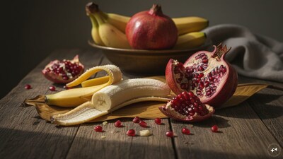 Banana Vs Pomegranate (AI)