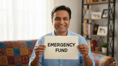 एक अच्छा इमरजेंसी फंड किसी एक प्रोडक्ट पर निर्भर होने के बजाय अलग-अलग हिस्सों में बनाया जा सकता है. एआई फोटो.