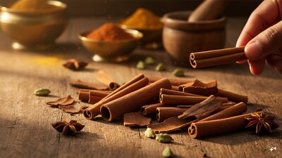 खरीदने से पहले जानिये कैसे करें असली दालचीनी की पहचान. Image AI
