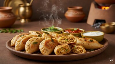 आजमाइए कुछ पारंपरिक स्वाद, ट्राई कीजिये स्वादिष्ट चने दाल के फरे. Image AI