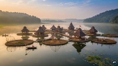 No Land Worries, No Traffic! Discover India's 4 Unique Water-Nestled Destinations.