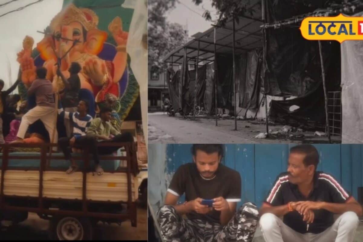 Ganesh Visarjan: बप्पा को विदा करते ही बदला धूलपेट का नजारा कल तक जहां बनती थीं मूर्तियां वहां अब खाली वर्कशॉप