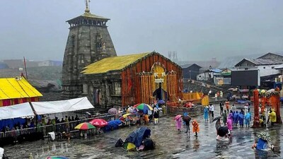 केदारनाथ मंदिर. 
