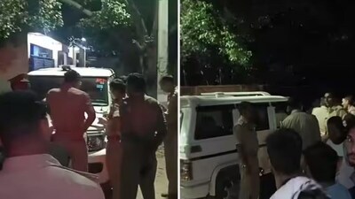 फजान नाम के युवक ने हिंदू परिवार पर चढ़ाई गाड़ी.