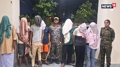 7 लोग गिरफ्तार, 2 नाबालिग बरामद की गईं.