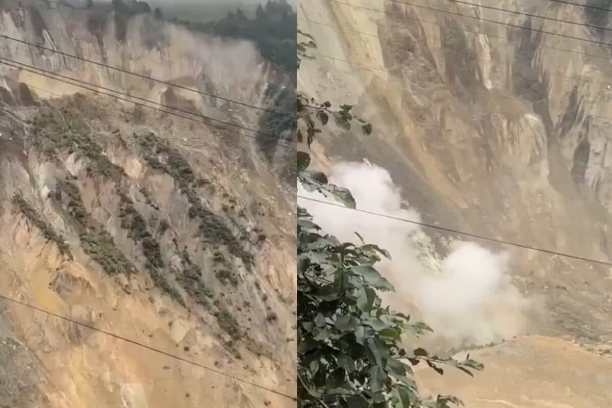 नेपाल में देखते ही देखते ढह गया पहाड़, नदी में समाया, 24 की मौत, 14 लापता, 747 परिवार तबाह