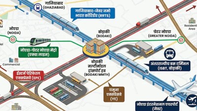 नोएडा में तैयार होने जा रहा रेलवे स्टेशन.