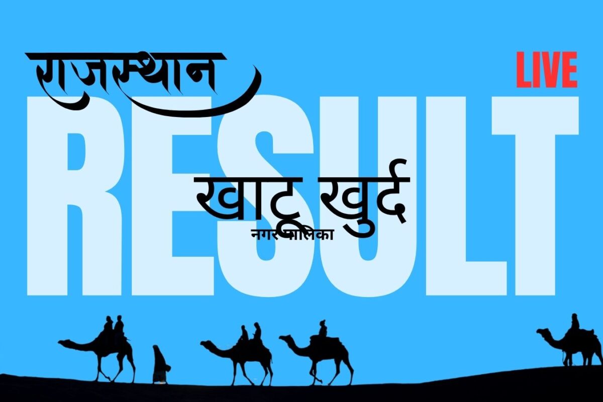 Khatu Khurd Municipal Election Results 2026 live update: Votes counted, Congress or BJP know who is winning, read latest election results update