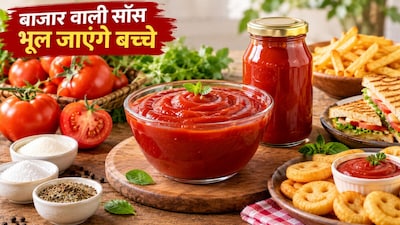 बच्चों के लिए घर पर बनाएं खट्टा-मीठा Homemade Tomato Sauce.