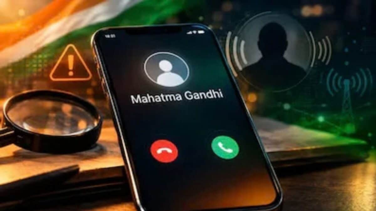 साइबर ठगों का नया जाल: 'महात्मा गांधी' के नाम से आ रही कॉल, न उठाएं