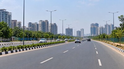 गुरुग्राम में बनने जा रहा मिसिंग लिंक. (एआई इमेज)