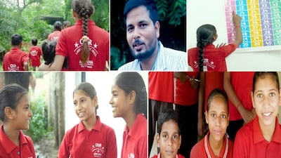 बाराबंकी जिले के हैदरगढ़ तहसील के मौजा टिकरावा के एक गांव में बच्चे-बच्चे स्पेनिश भाषा बोलते हैं.......(फोटो साभार)