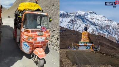 English Tourists on Auto Rickshaw Road Trip from Himachal to Rajasthan: Spiti-Jaisalmer Route Gems!