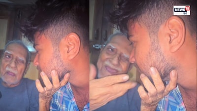 पोते और दादा का वीडियो इंस्टाग्राम पर तेजी से वायरल हो रहा है. 