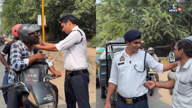 अरे ये क्या! चालान से बचने के लिए किया गजब का जुगाड़, पुलिसवाला भी हुआ हैरान