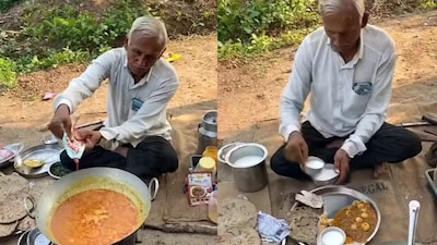 Uncle's Viral Cooking Experiment: Everything in a Wok, Topped with Ketchup; Users Amused!