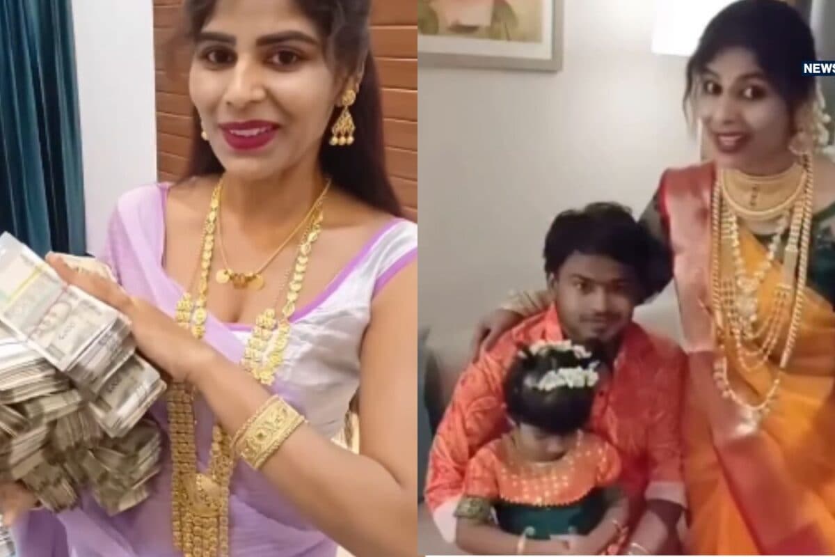 सोशल मीडिया पर दिखावा पड़ा भारी दिन में शेयर की गहनों की रील रात में उड़ा ले गए 10000000 का माल