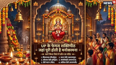 Discover UP's Sacred Shakti Peeths From Kashi to Vrindavan