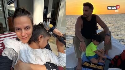 5 साल के हुए अंगद बेदी और नेहा धूपिया के बेटे गुरिक. (फोटो: Instagram@nehadhupia/angadbedi)
