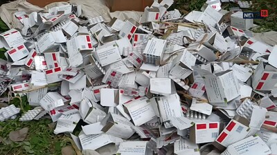 भरतपुर के बयाना में सूखे कुएं से 5 करोड़ की दवाइयां जब्त, 274 कार्टन में हार्ट-डायबिटीज की महंगी दवाएं भी शामिल