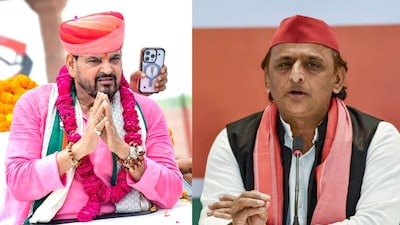 अखिलेश यादव को छोटे भाई जैसा मानते हैं बृजभूषण शरण सिंह.