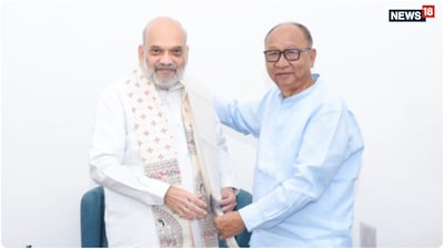 नई दिल्ली में गृह मंत्री अमित शाह और सीएम खेमचंद की अहम बैठक हुई.