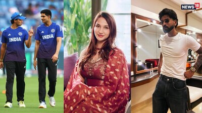 अभिषेक शर्मा, शुभमन गिल, अनाया बांगर और श्रेयस अय्यर