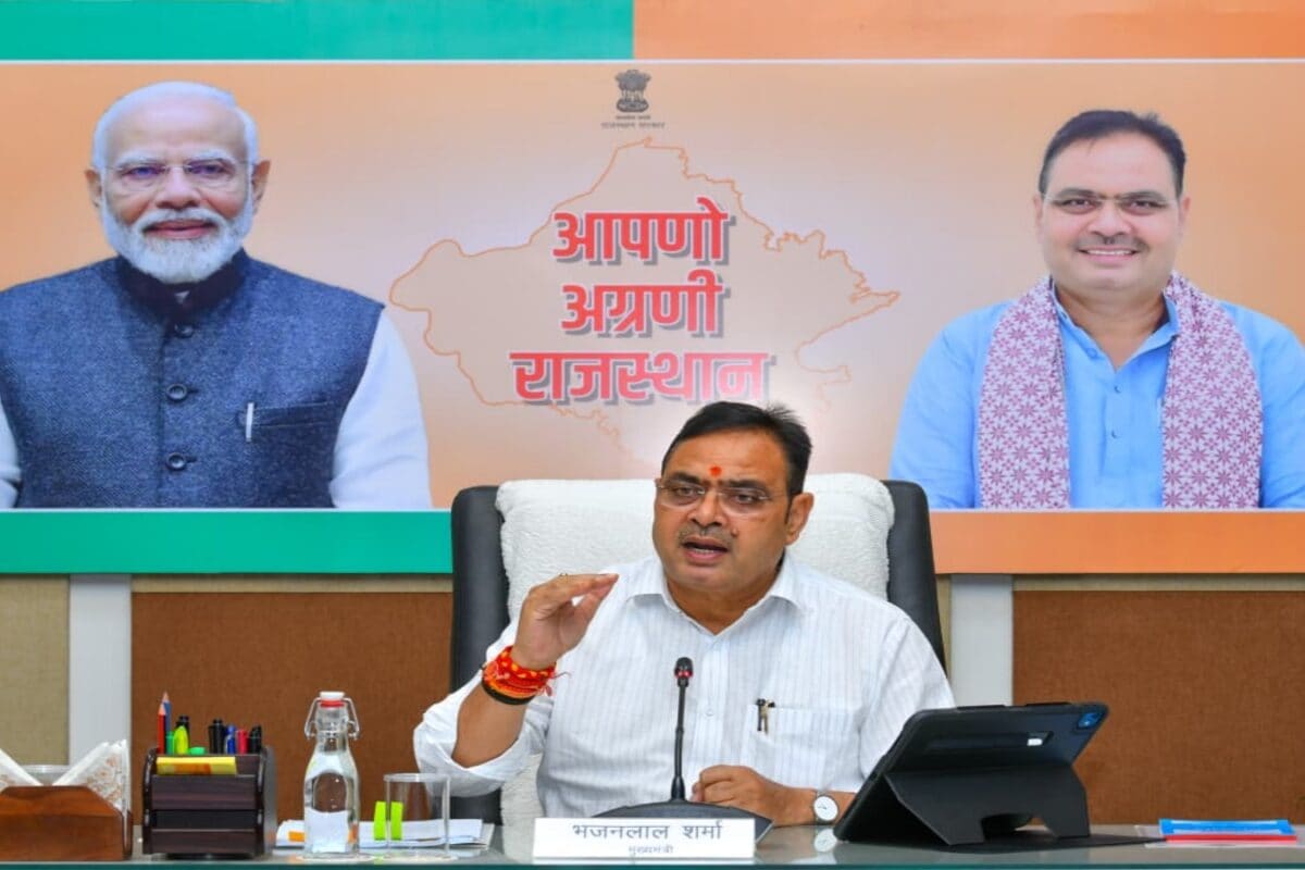 Rajasthan CM Bhajanlal Sharma Directs Newly Elected Urban Body Heads to Prioritize 100-Day Development Goals