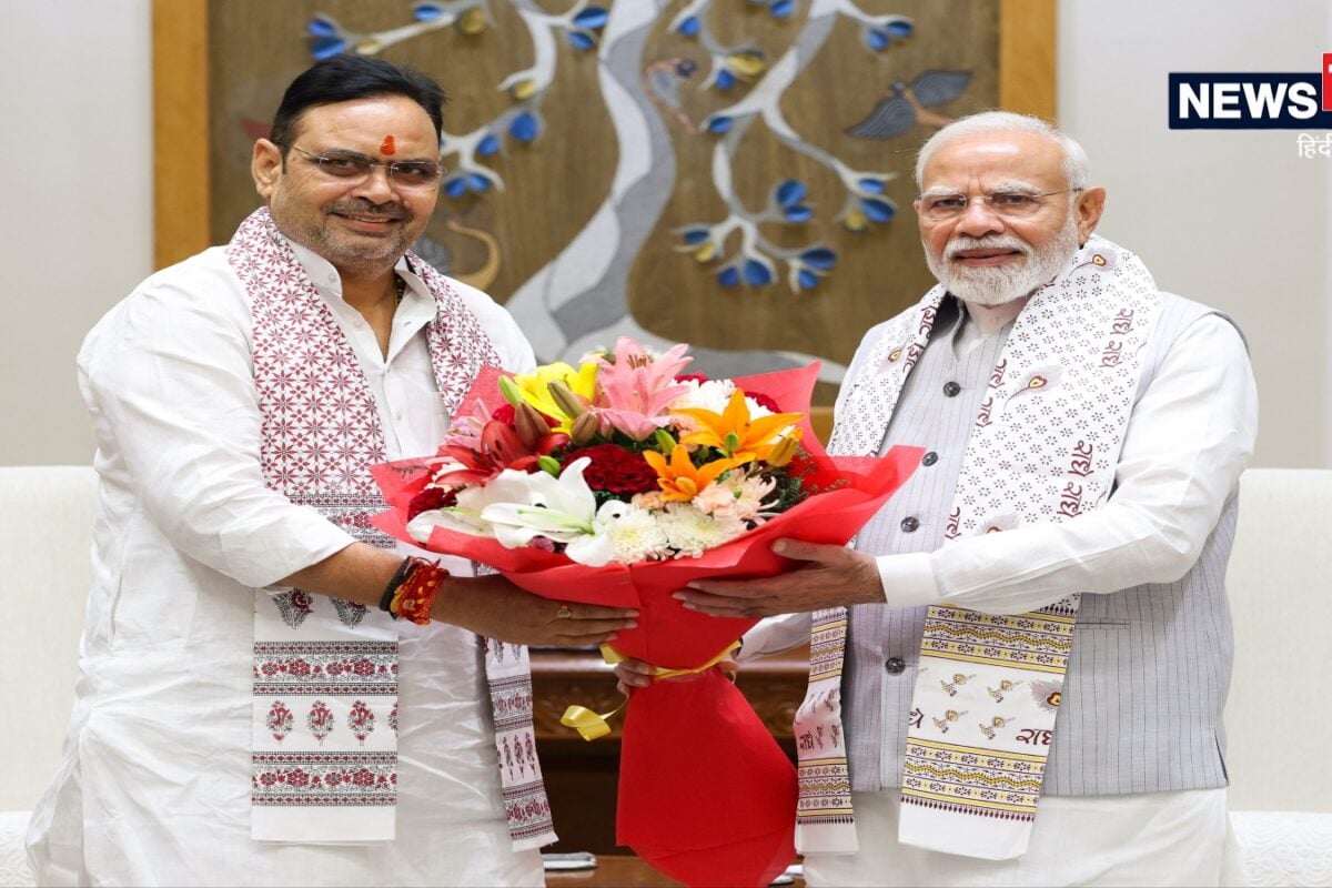 Rajasthan Chief Minister Bhajan Lal Sharma Meets Prime Minister Modi in Delhi