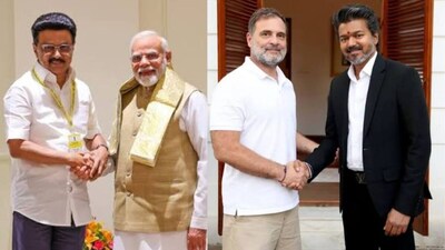 टीवीके के इंडिया गठबंधन में चले जाने के बाद डीएमके दोराहे पर दिख रही है. उनके पास एनडीए में जाने का एक विकल्प भी है.