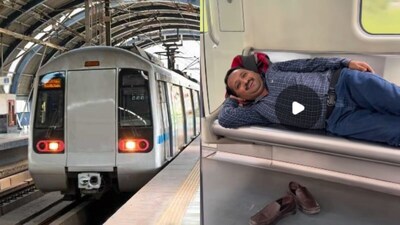 इंस्टाग्राम पर एक रील तेजी से वायरल हो रही है, जिसमें दिल्ली मेट्रो बिल्कुल खाली दिख रही है.