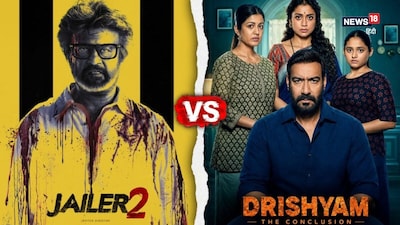 नई दिल्ली. बॉक्स ऑफिस पर अजय देवगन की फिल्म 'दृश्यम 3' ने शुरुआत में ऐसा धमाका किया कि हर तरफ इसकी कमाई के चर्चे होने लगे. सस्पेंस, ट्विस्ट और विजय सालगांवकर की चालों ने दर्शकों को सिनेमाघरों तक खींचा. फिल्म ने पहले हफ्ते में शानदार कारोबार किया और दूसरे सप्ताह में भी अपनी पकड़ बनाए रखी. लेकिन अब इसकी रफ्तार धीमी पड़ती नजर आ रही है. इसकी एक बड़ी वजह रजनीकांत की मोस्टअवेटेड फिल्म 'जेलर 2' की सिनेमाघरों में दस्तक भी मानी जा रही है. रिलीज के 15वें दिन यानी तीसरे शुक्रवार को 'दृश्यम 3' की कमाई अब तक की सबसे कम हुई है.