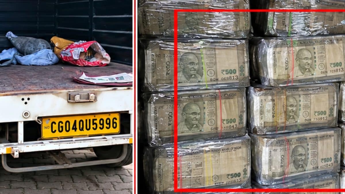 CG News: पिकअप का सीक्रेट चैंबर खुला तो पुलिस रह गई दंग! अंदर रखे थे 4 ...