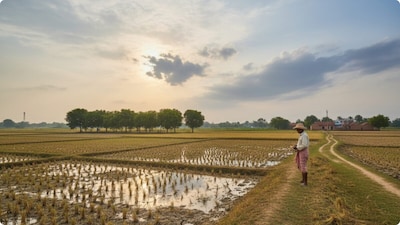 बिहार में मानसून की विदाई के बीच बदलेगा मौसम ( एआई फोटो )
