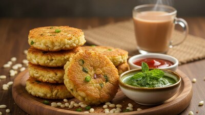 मुरमुरे से टिक्की बनाने की रेसिपी ( एआई फोटो )